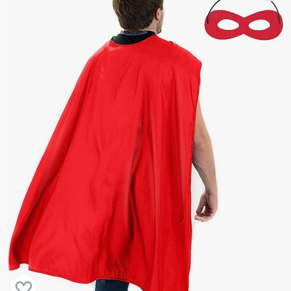 Adult Superhero Capes and Masks - Halloween Costumes Adult Cape Superhero Party - Picture 1 of 8